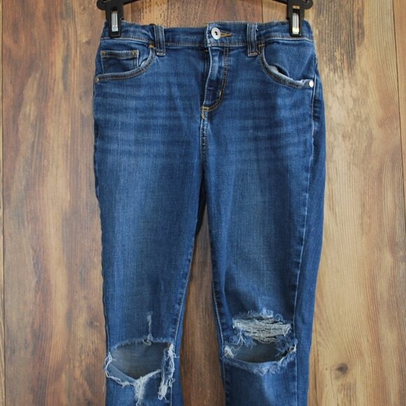 Art Class Girl's Jeans Size 12 Adjustable Waist - Picture 2 of 7